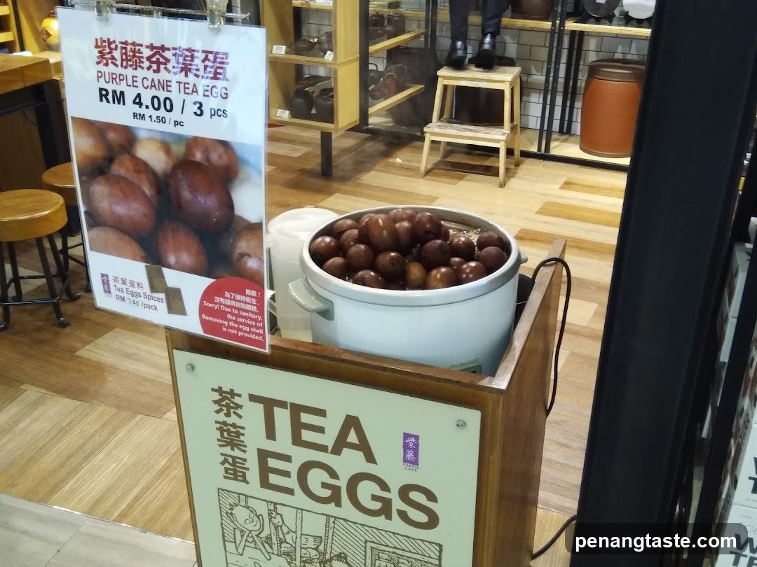 Tea Eggs Display
