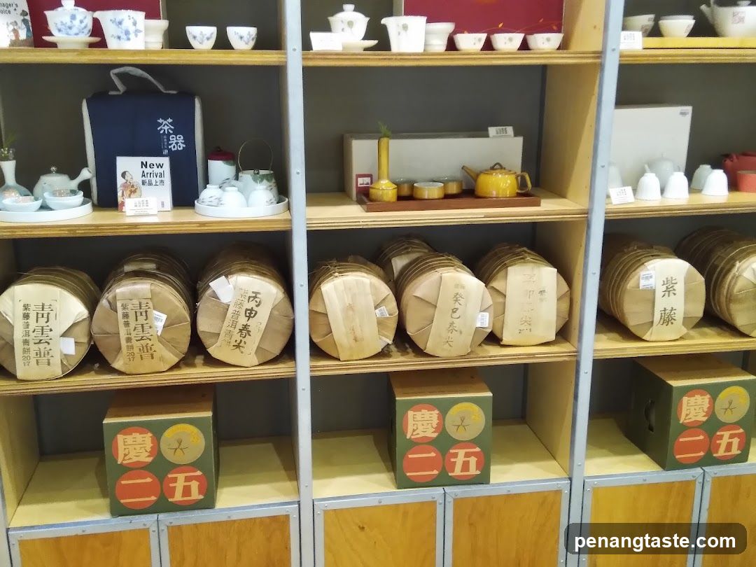 Tea Shop Display