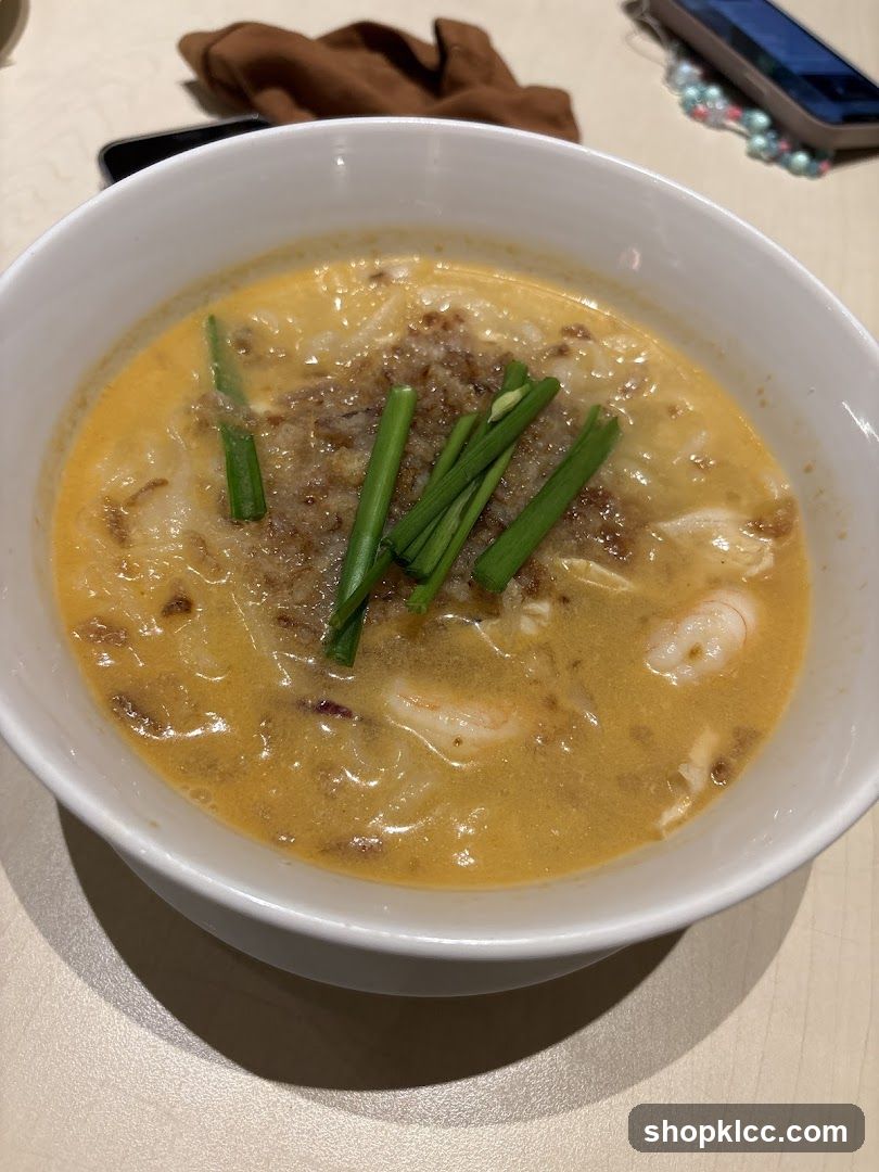 Noodle Soup with Shrimp