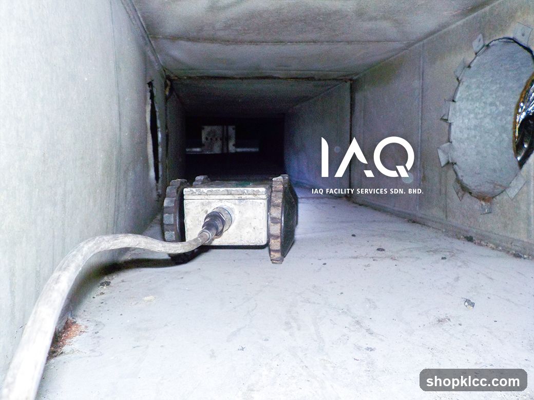 IAQ Facility Services Equipment in Tunnel