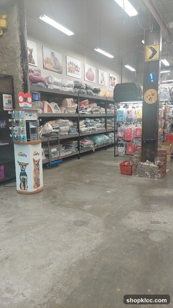 Pet Supply Store Interior