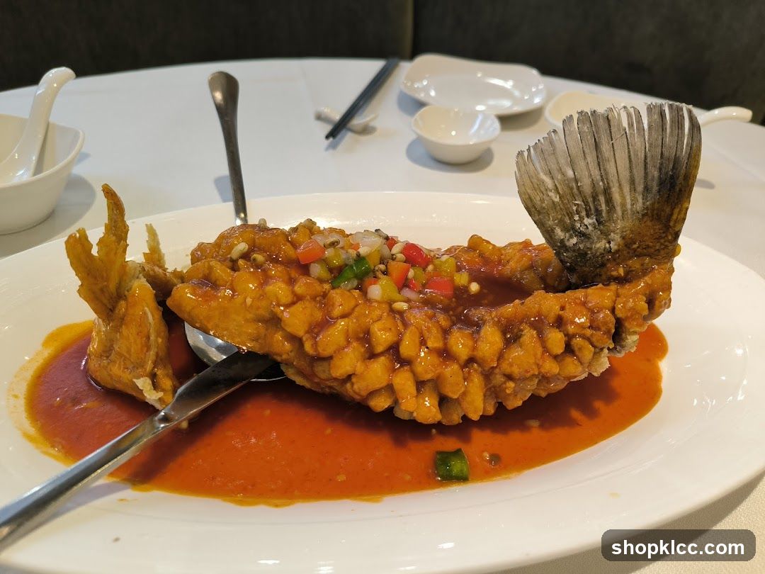 Crispy Fried Fish with Sweet and Sour Sauce