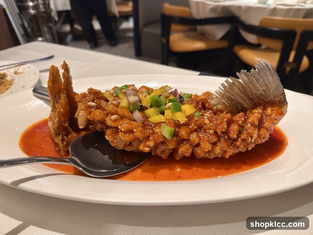 Crispy Fried Fish with Sweet and Sour Sauce