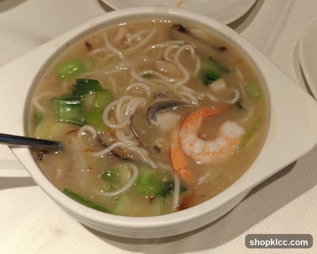 Seafood Noodle Soup