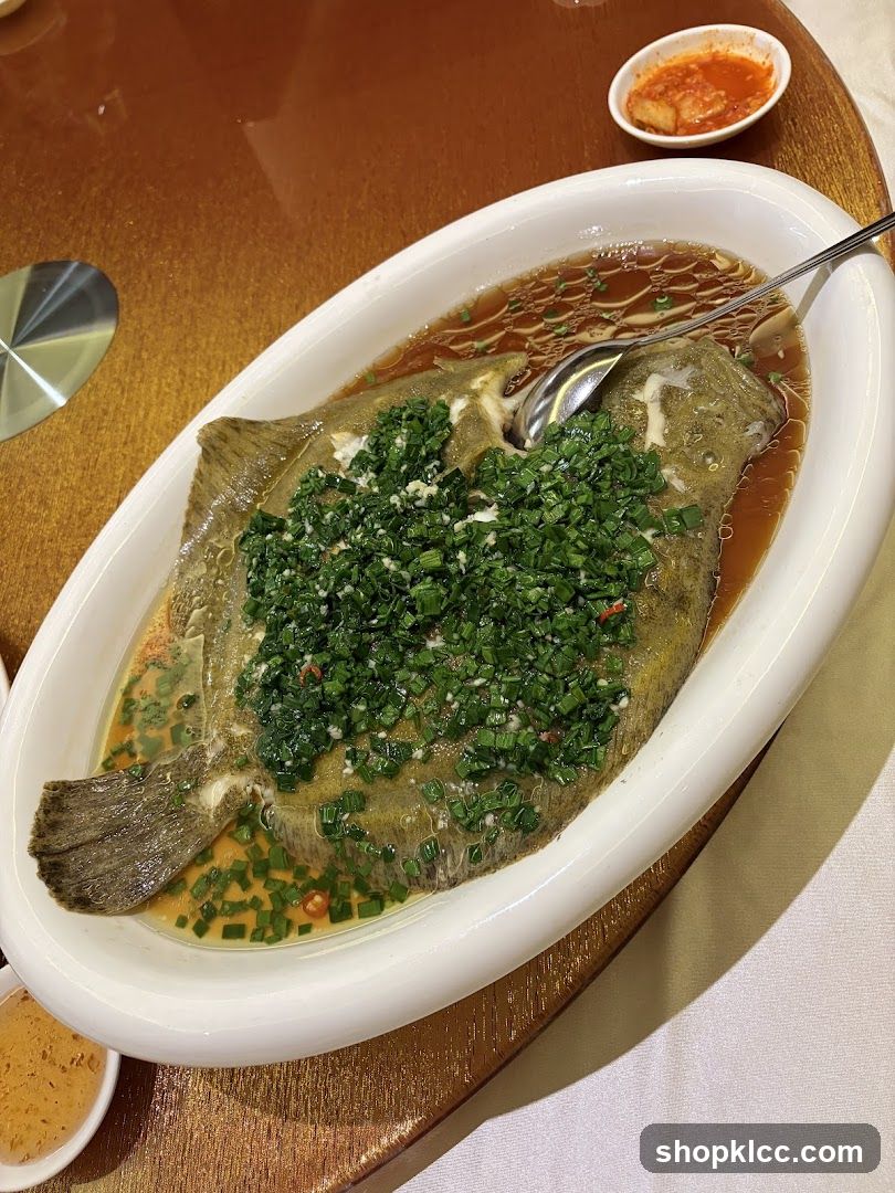 Steamed Fish with Scallions