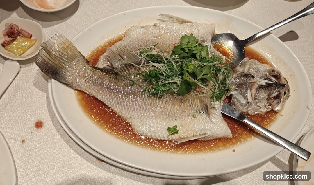Steamed Fish
