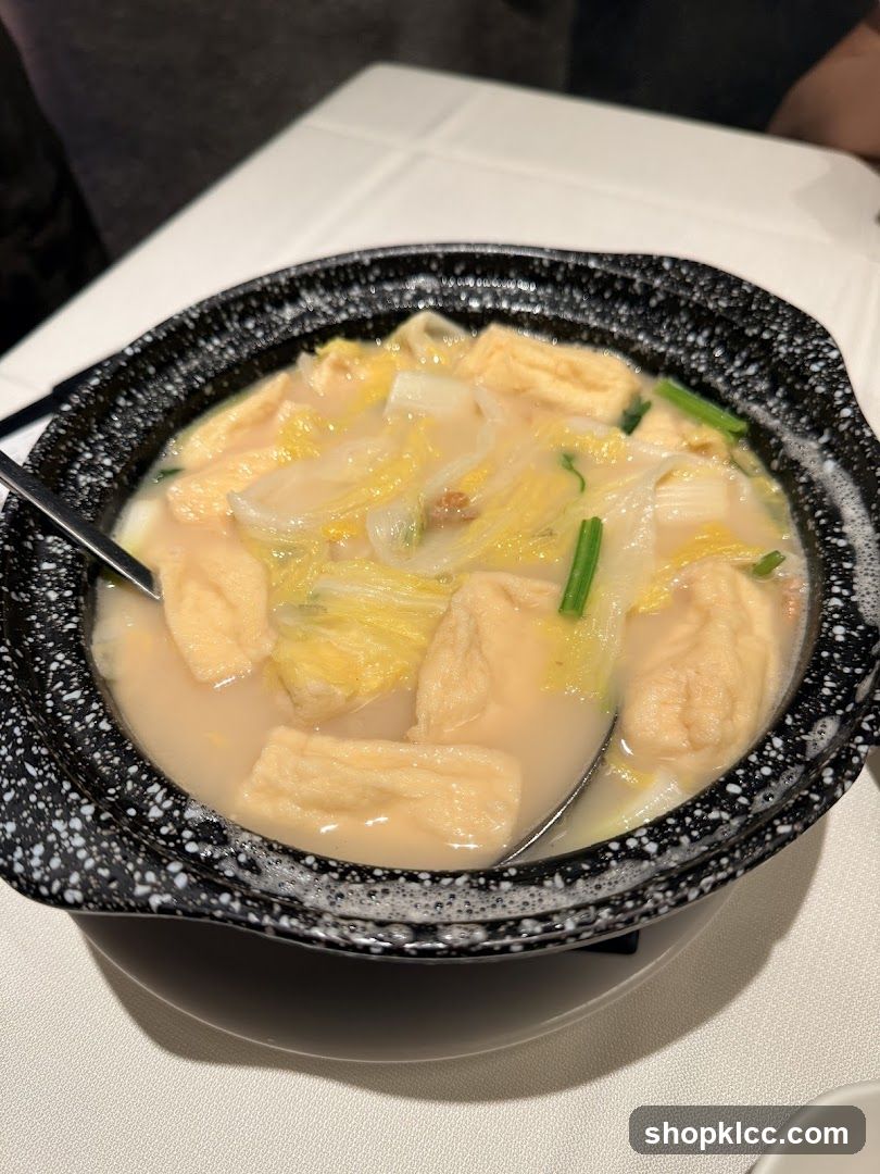 Tofu and Cabbage Stew