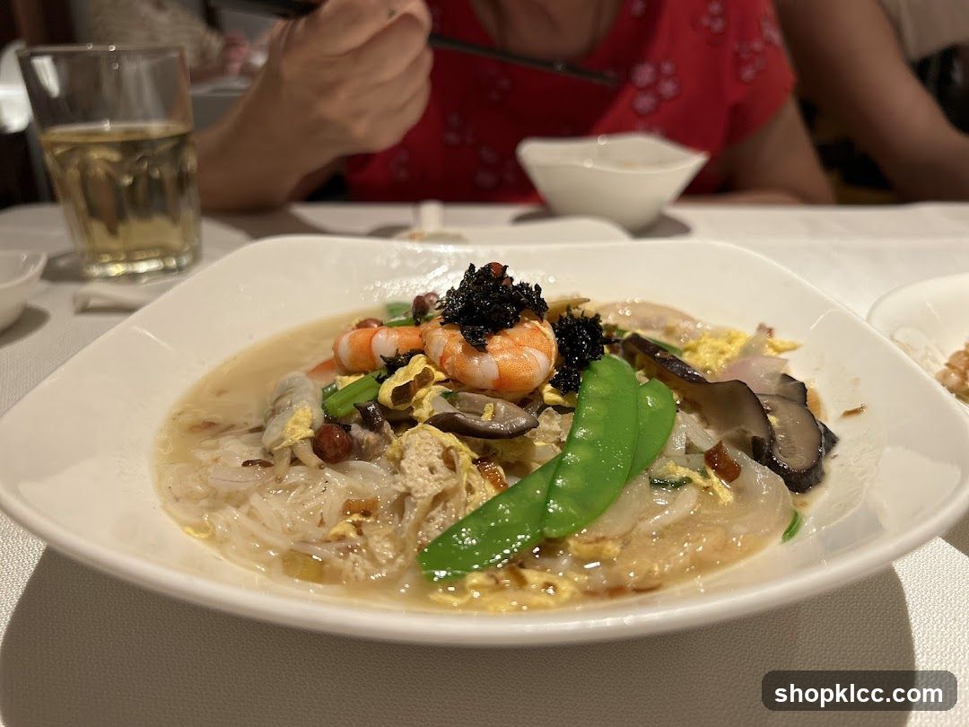Seafood Noodle Dish