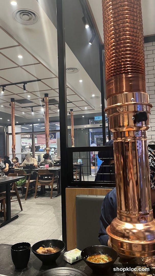 Restaurant Interior with Grills