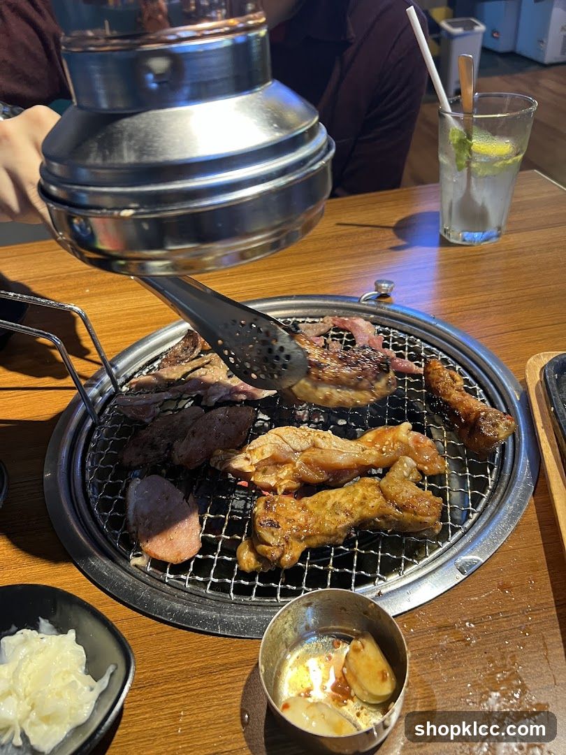 Grilling Meat