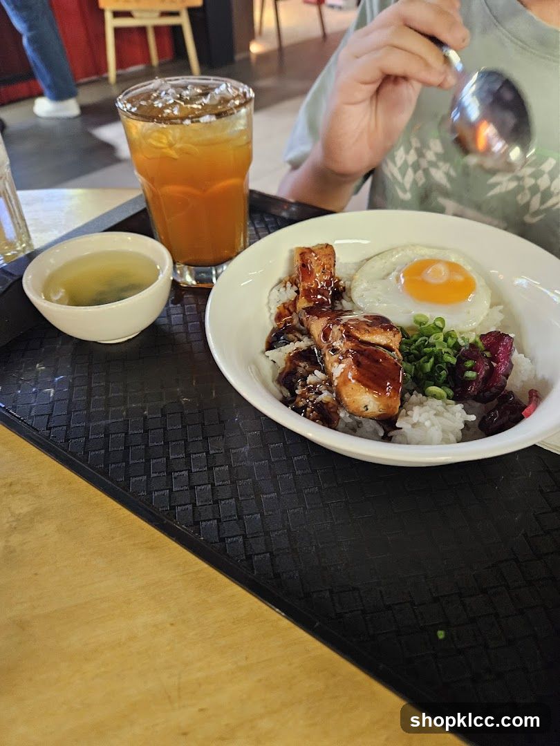 Meal with Drink and Soup
