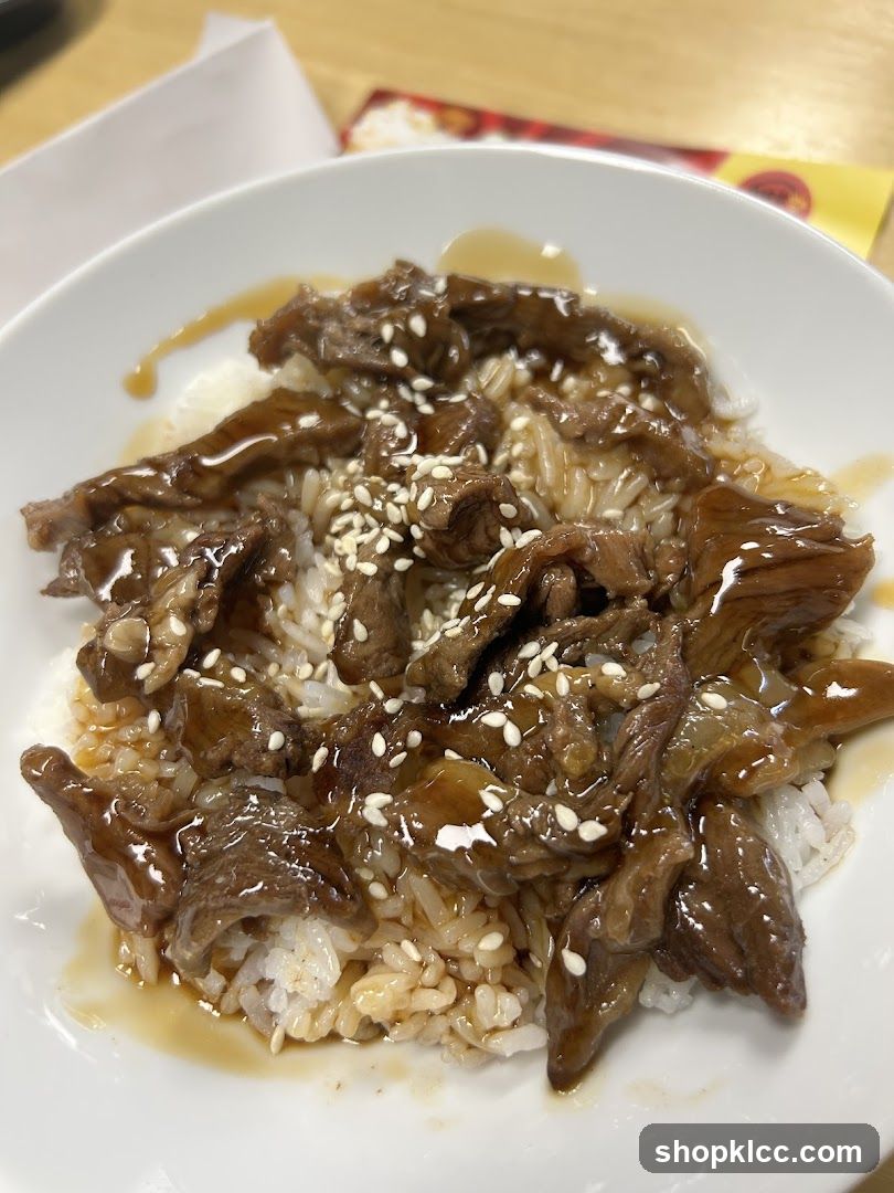 Beef and Rice Bowl