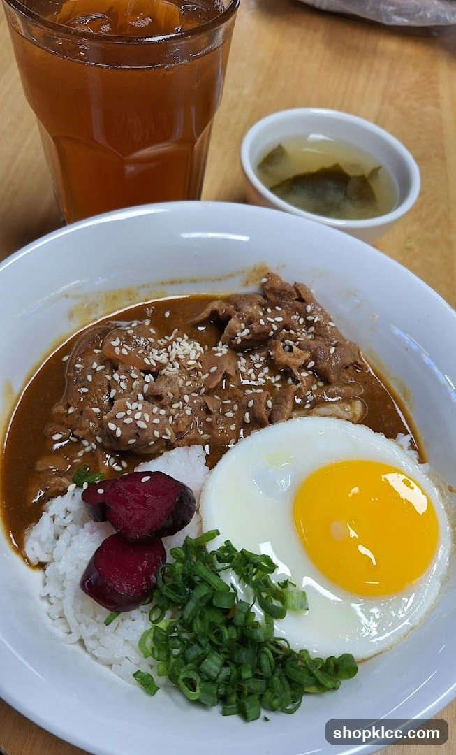 Beef Curry Rice Bowl