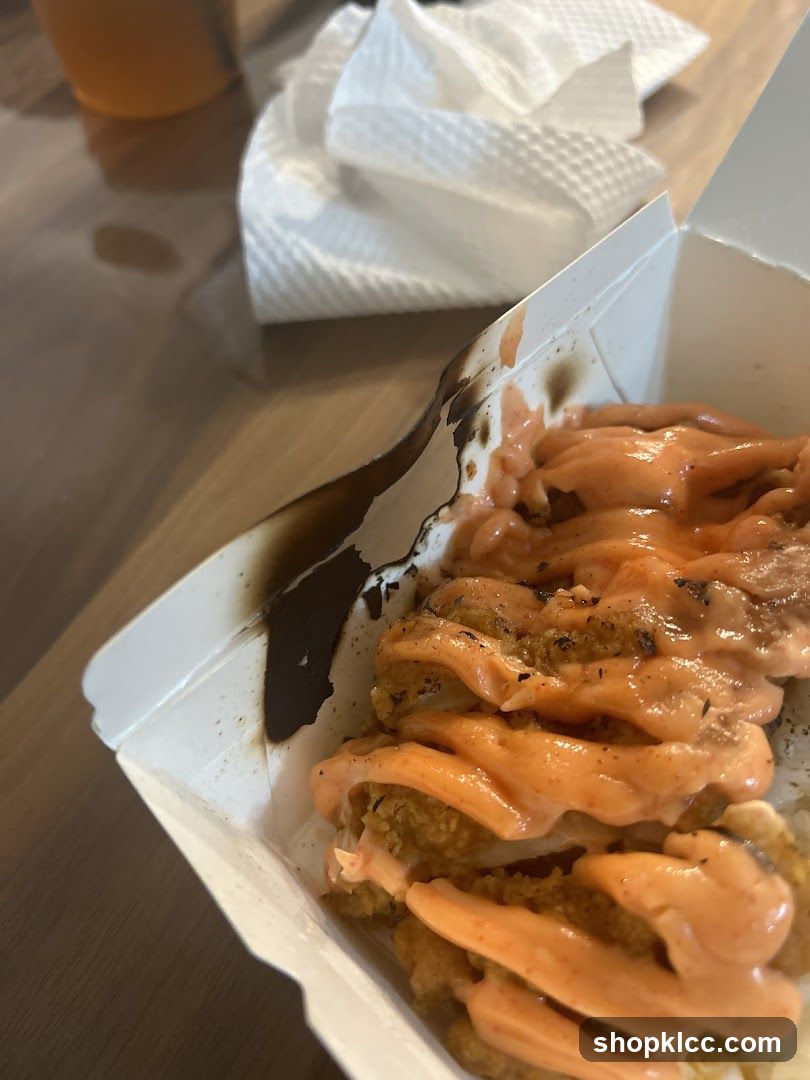 Fried Chicken with Sauce