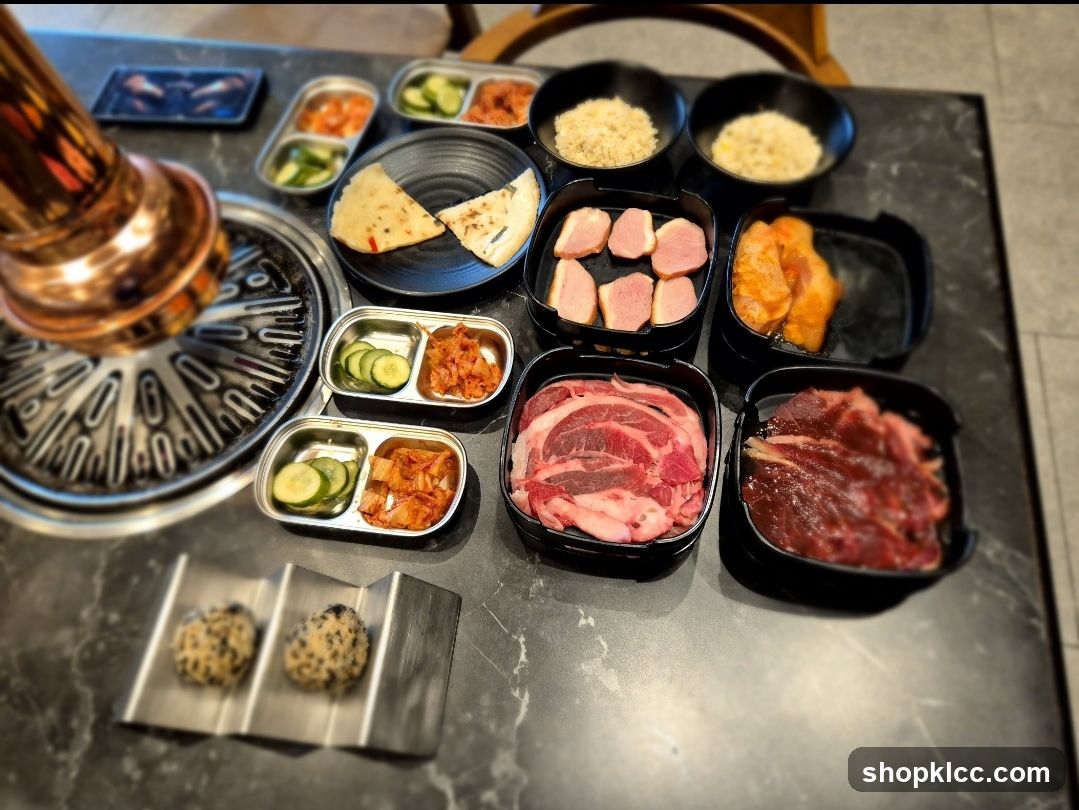 Korean BBQ Spread