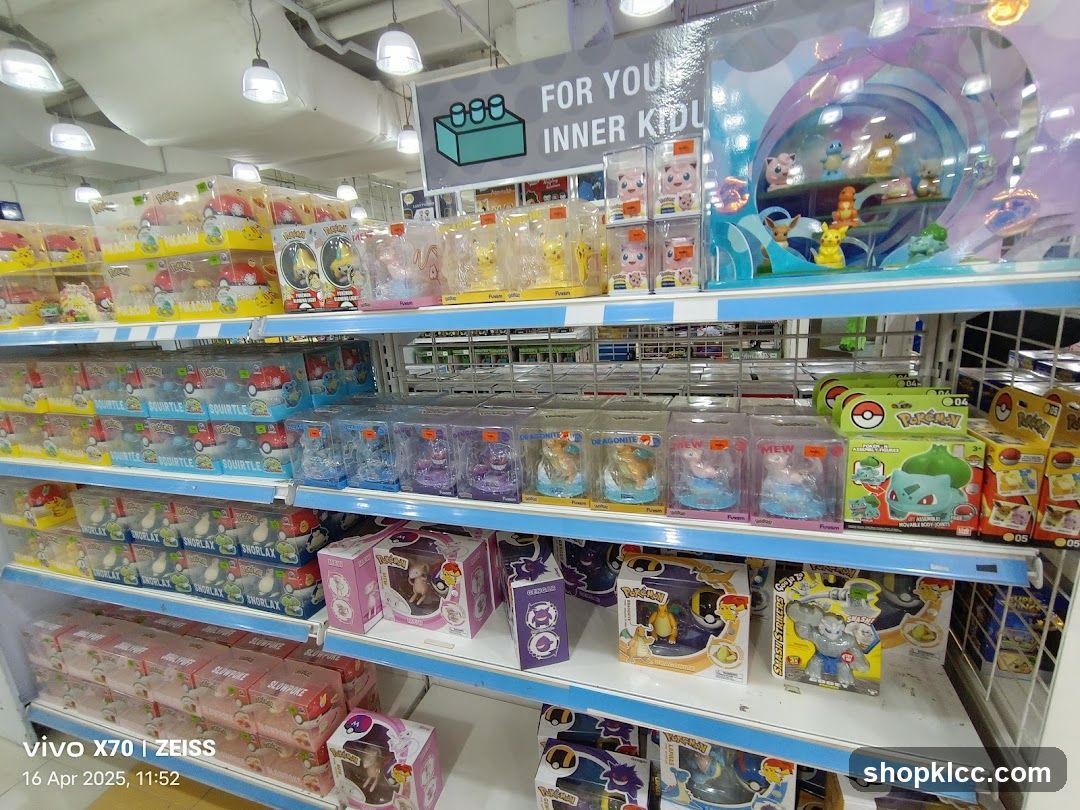 Pokemon Toys Display