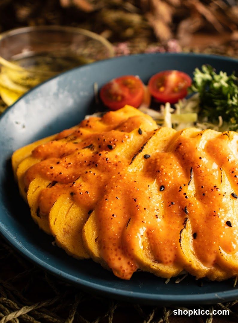 Spicy Mayo Salmon Dish