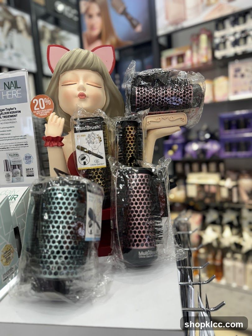 Hair Care Product Display