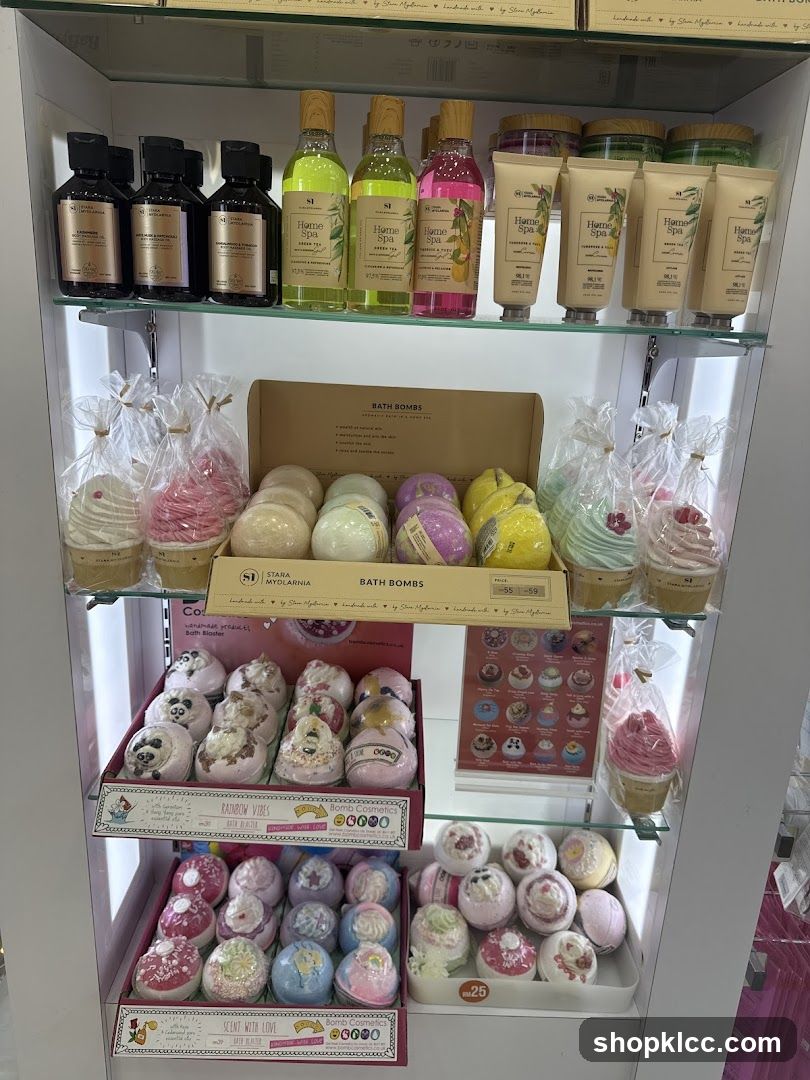 Bath Products Display