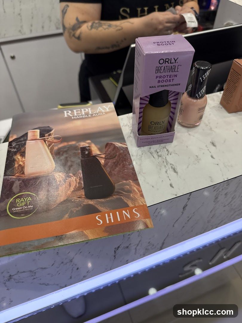 Beauty Products Display