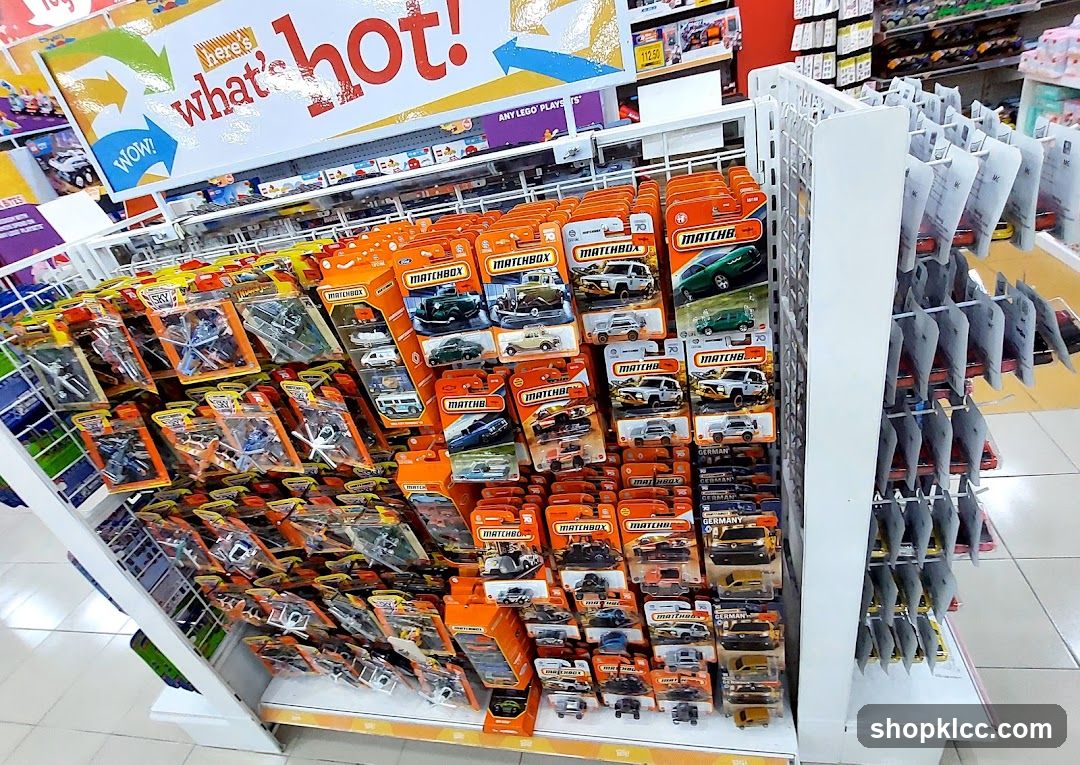 Matchbox Toy Display