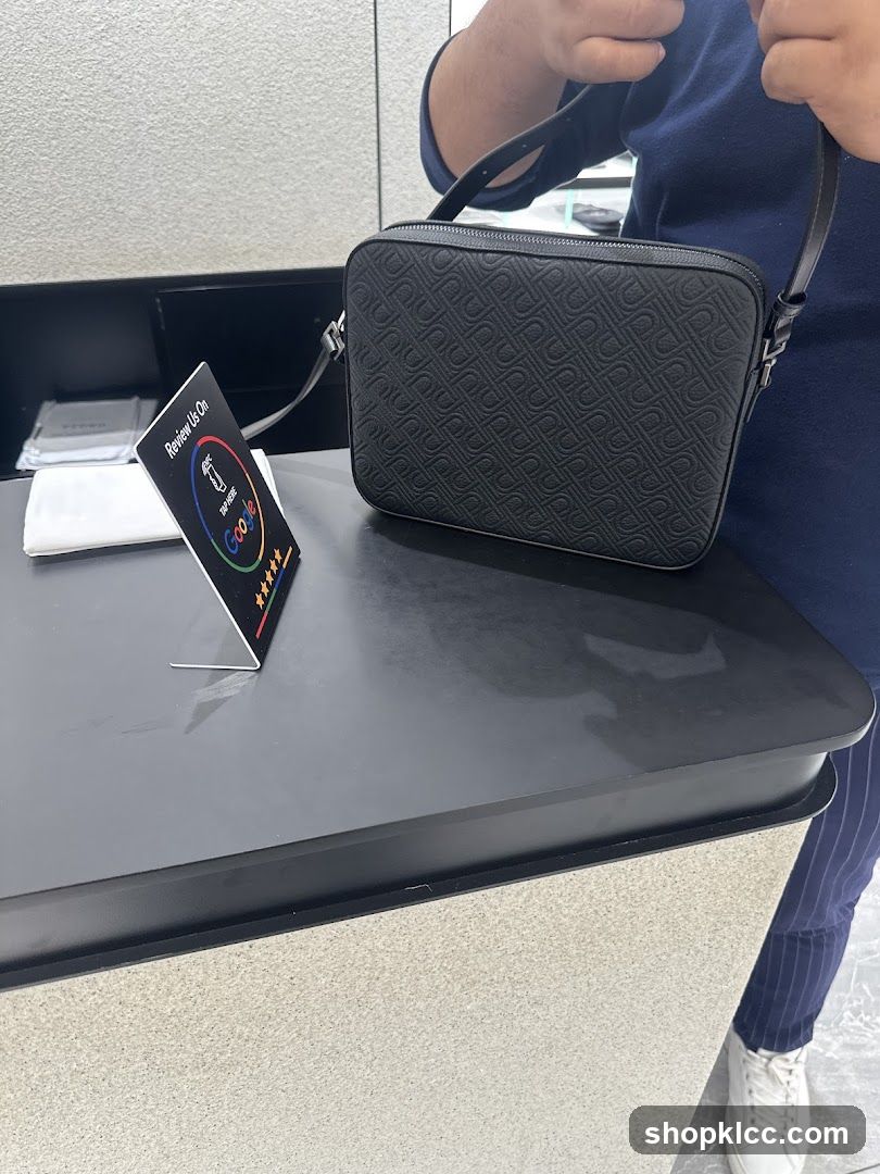 Product Display with Review Stand
