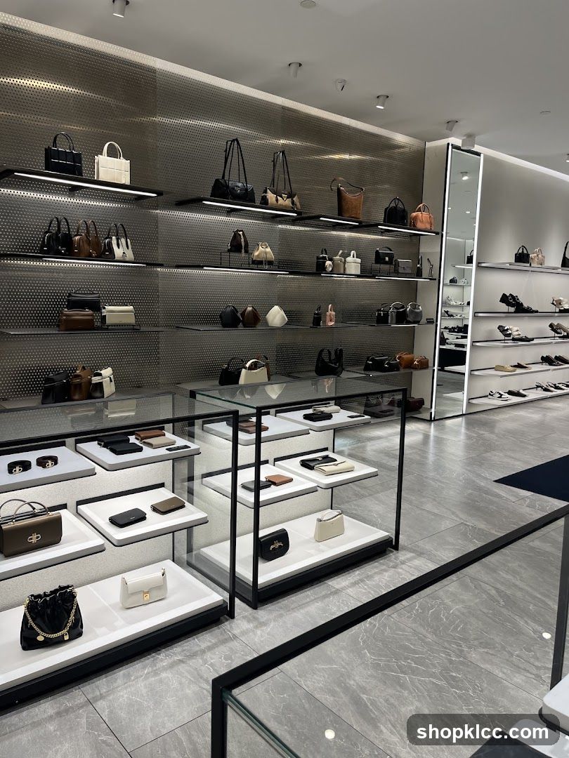 Luxury Handbag Store Interior