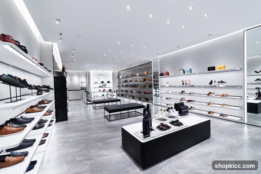 Luxury Shoe Store Interior