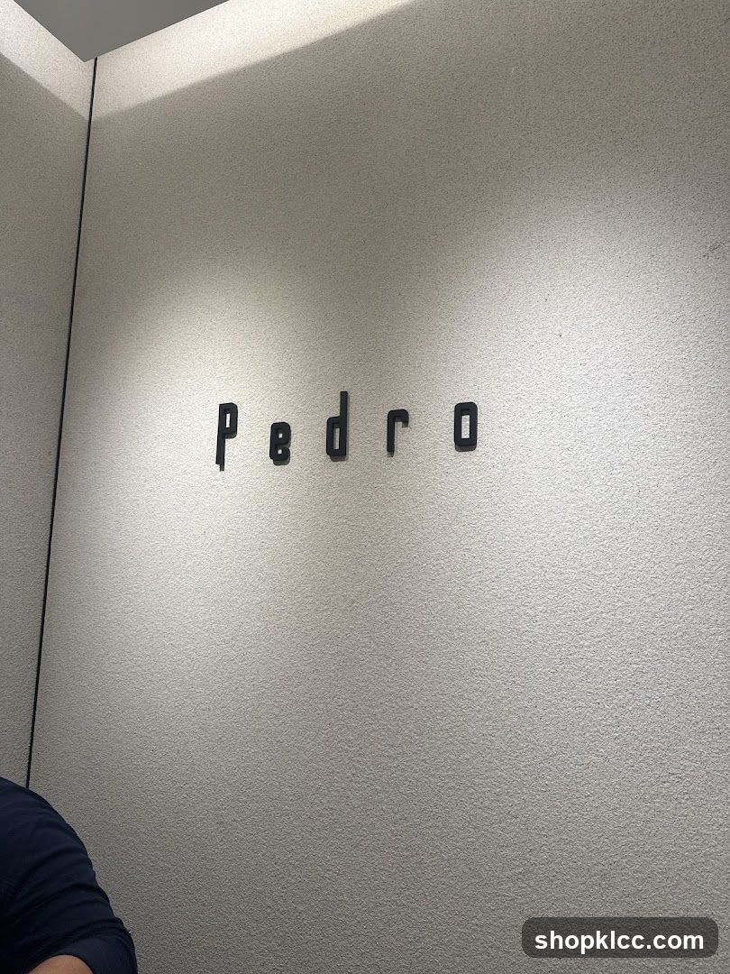 Pedro Signage