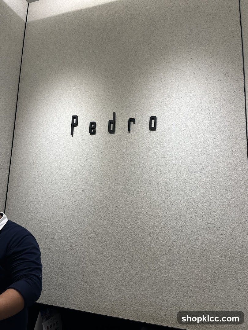 Pedro Signage