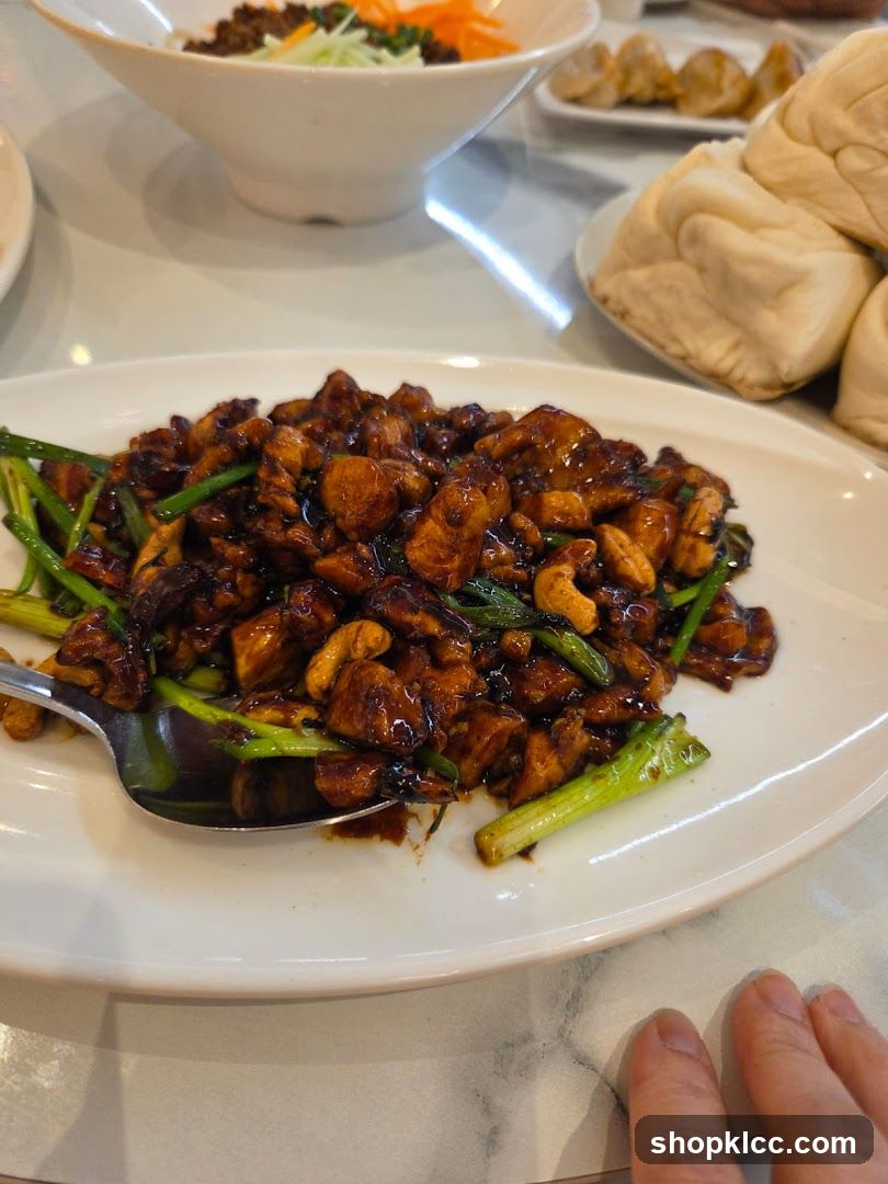 Chinese Stir Fry with Cashews and Greens