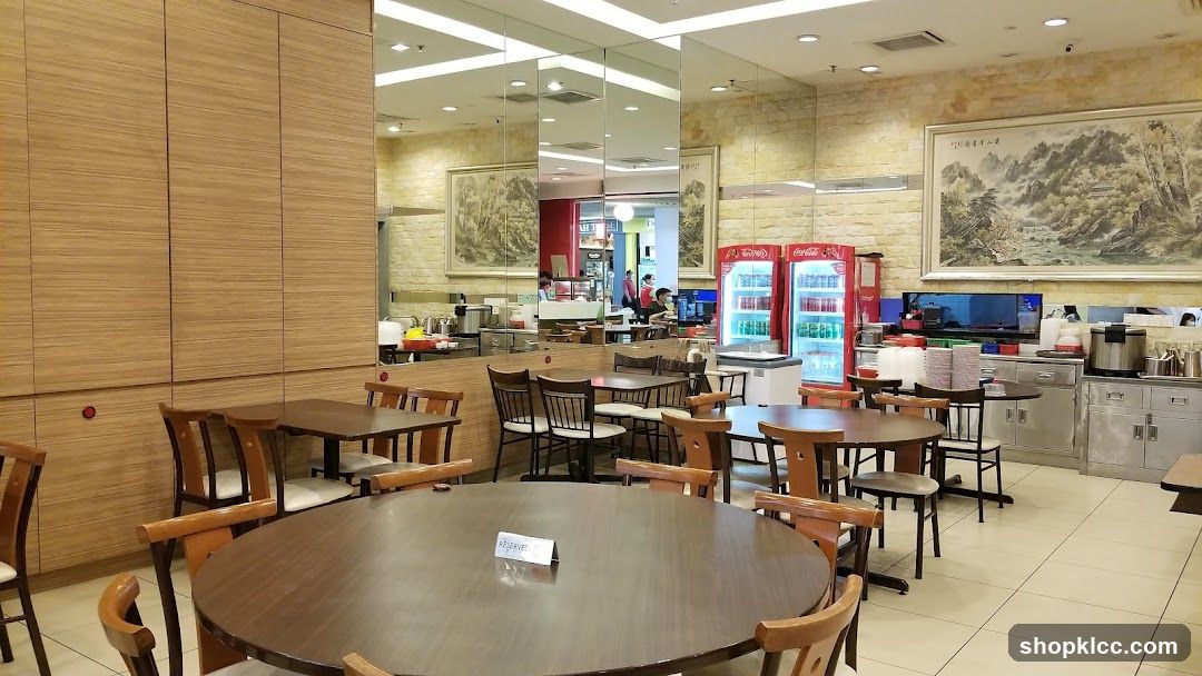 Restaurant Interior with Tables and Decor