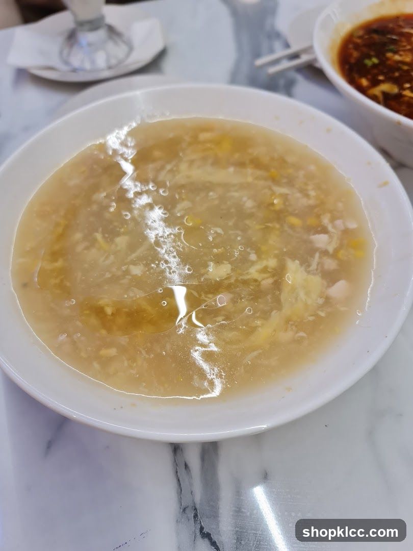 Bowl of Egg Drop Soup