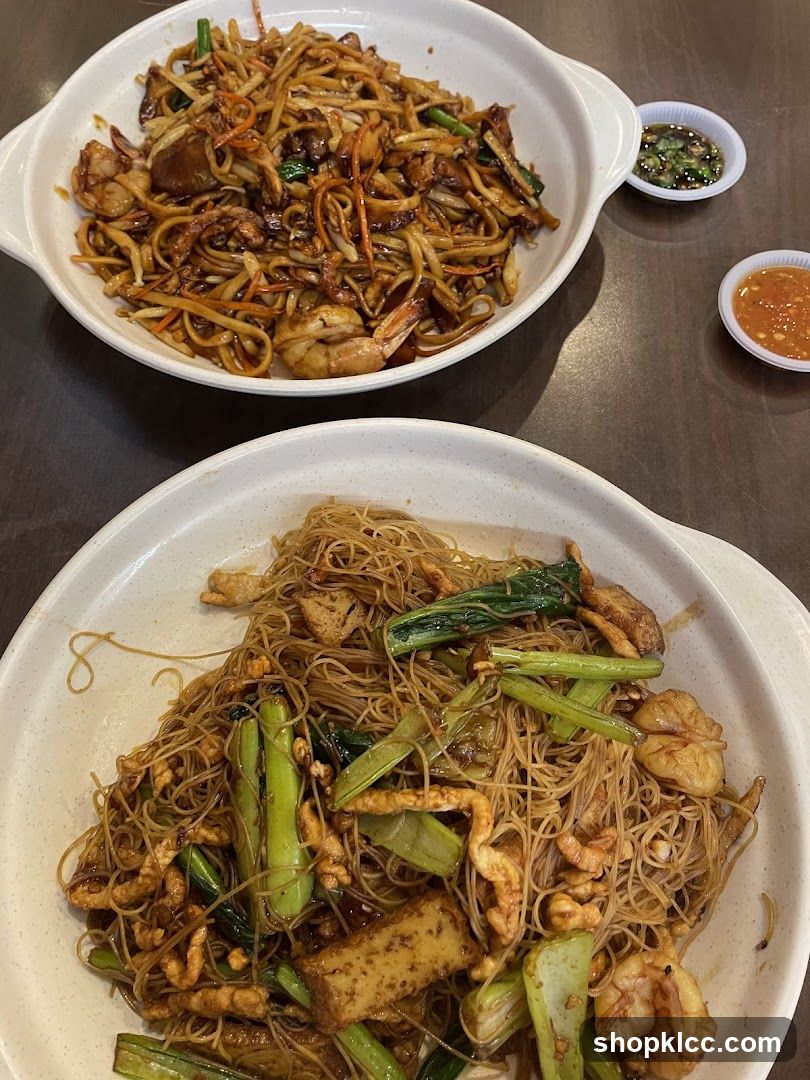 Noodle Dishes with Sauces