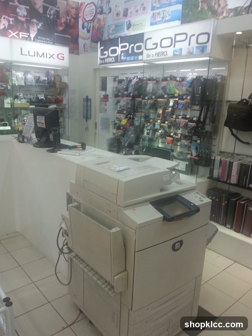 Electronics Store Interior