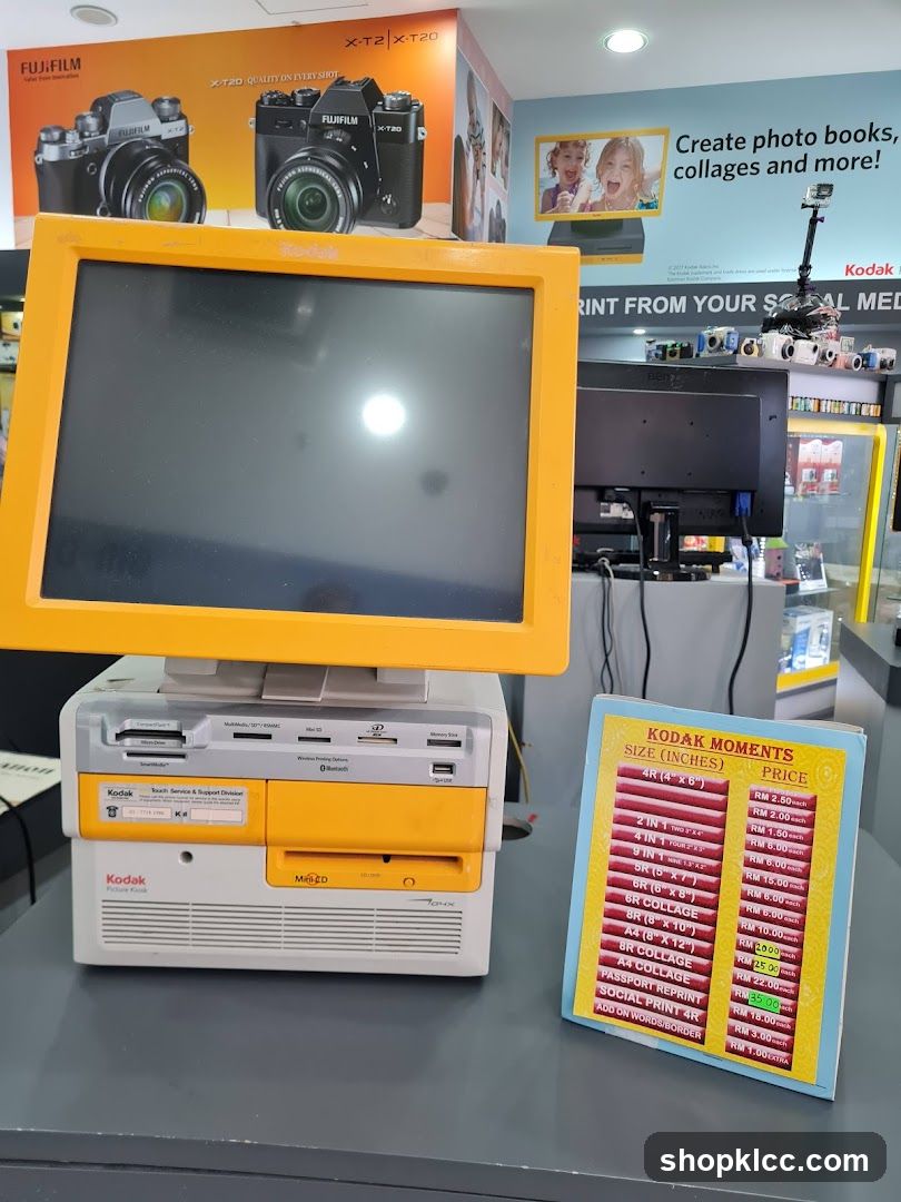 Kodak Photo Booth Display