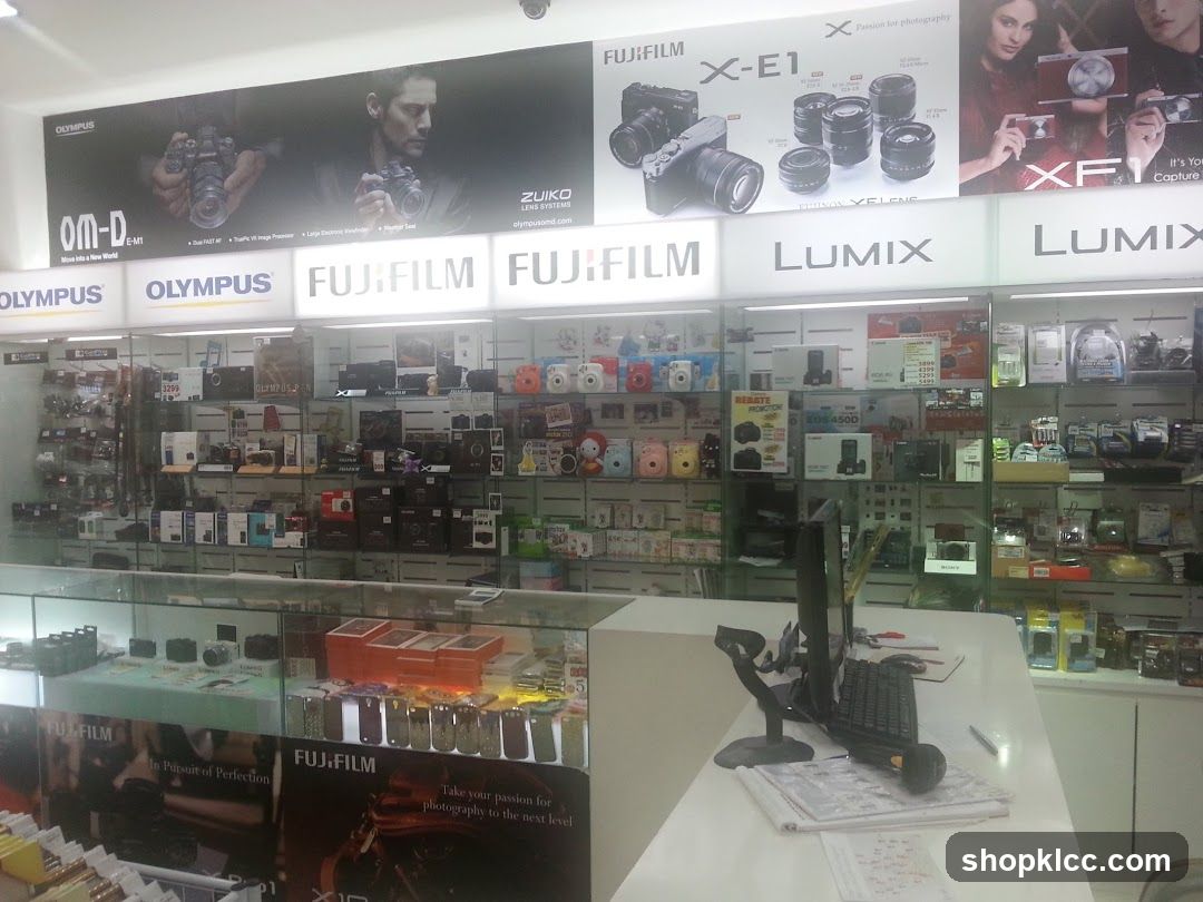Camera Store Interior