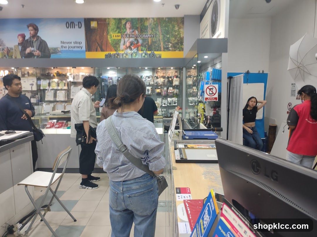 Electronics Store Interior