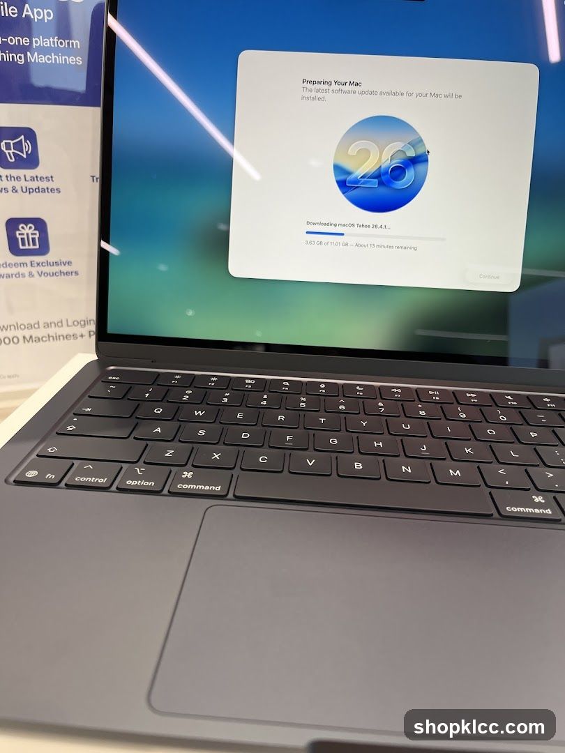 MacBook Pro with macOS Update