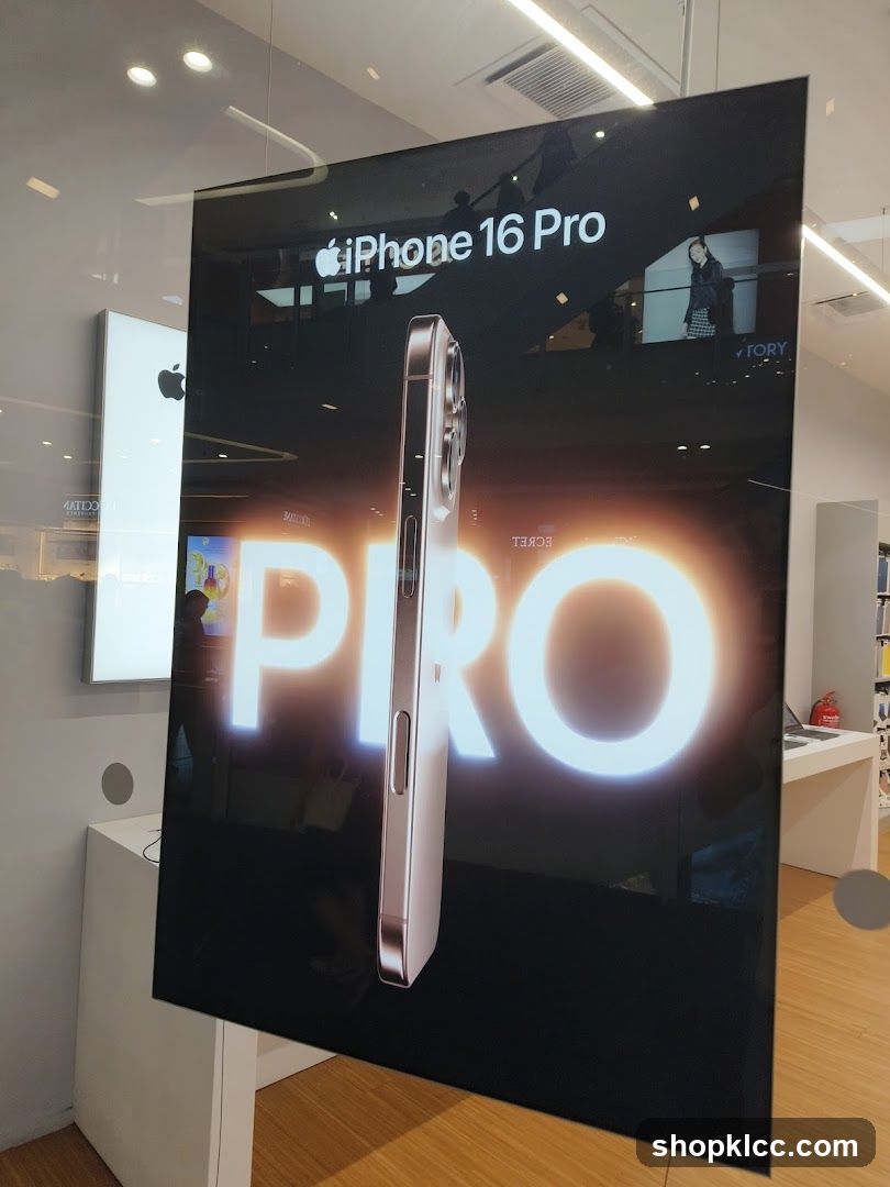 iPhone 16 Pro Advertisement