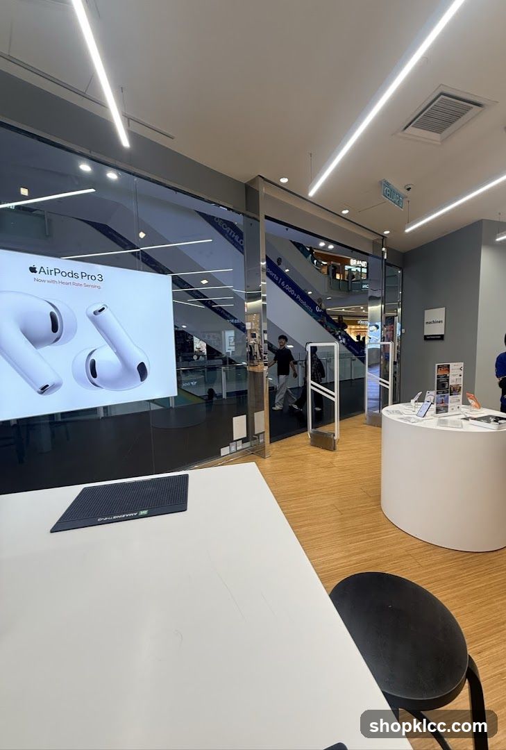 Electronics Store Interior