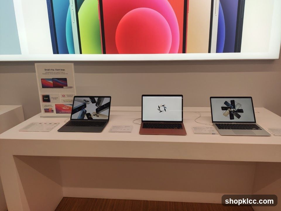 Apple Laptops Display