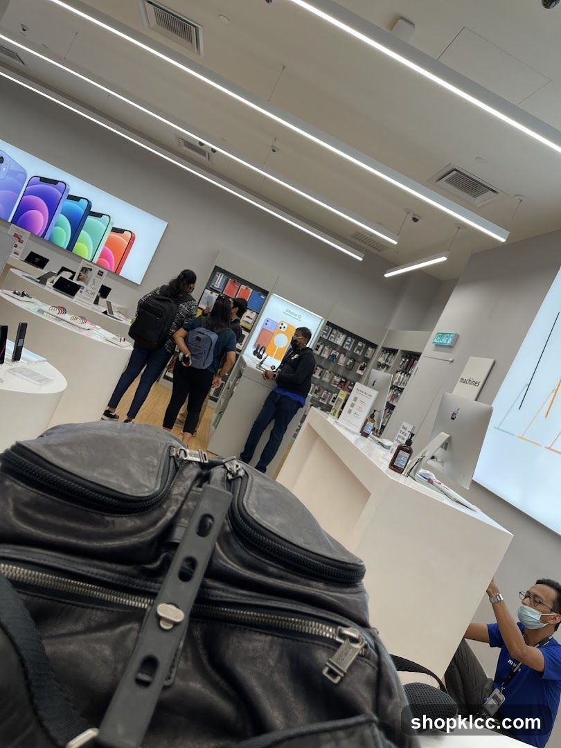 Electronics Store Interior