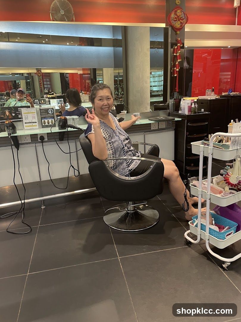 Woman in Salon