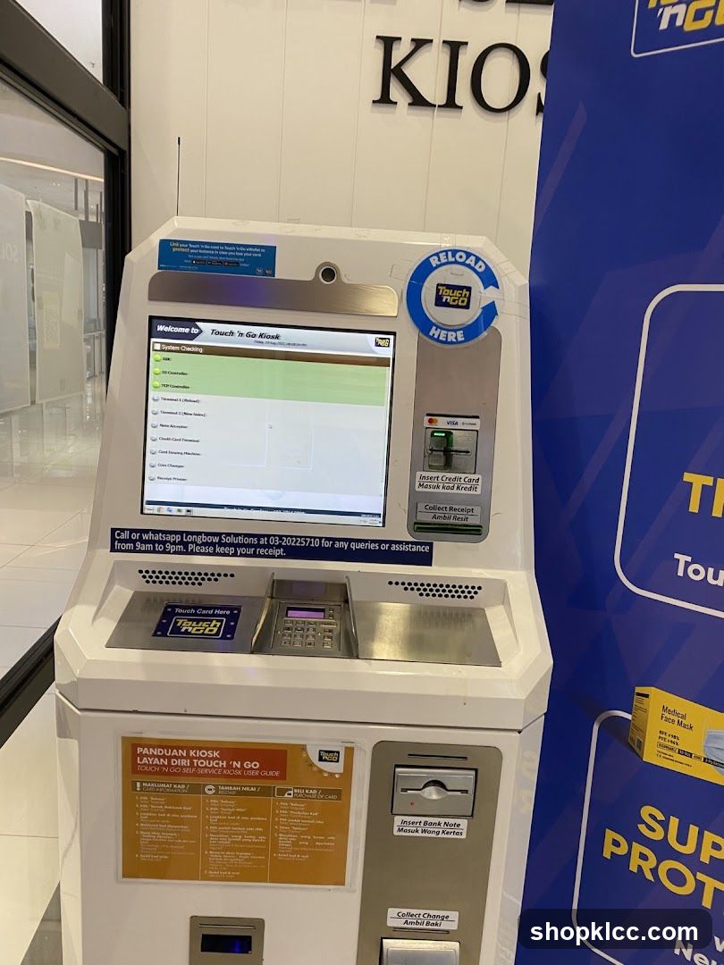 Touch 'n Go Kiosk