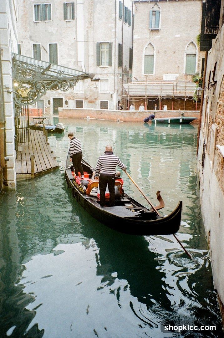 Gondola in Venice Canal