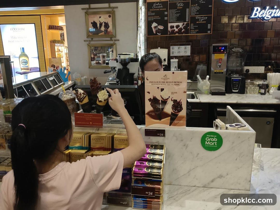 Godiva Chocolate Shop