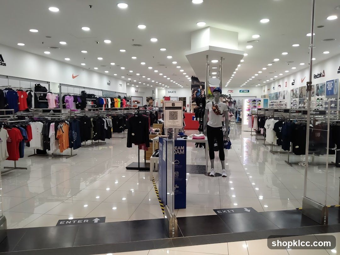 Sports Apparel Store Interior