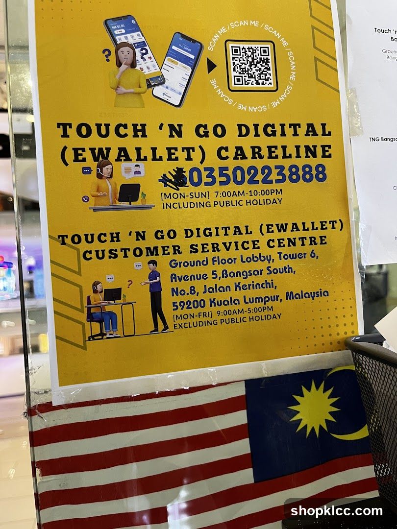 Touch 'n Go Digital E-Wallet Information