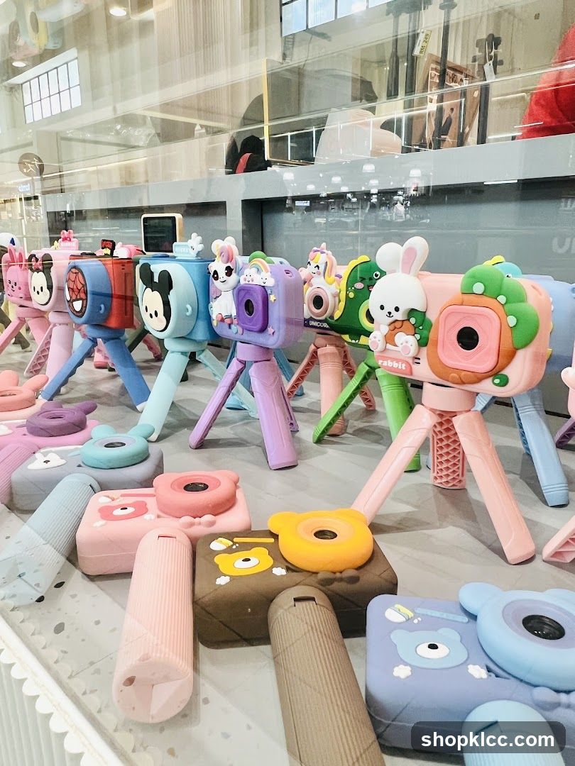 Cute Camera Collection Display
